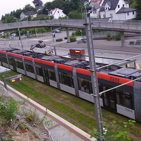 Kjellerleilighet I Fana Til Leie-Med Gratis Parkering Og Mange Kollektiv Reisemuligheter Bergen Exterior foto